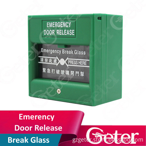 Emergency exit button